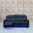 The Toronto Three Seat Dual-Electric Recliner Lounge - Jet