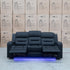 The Toronto Three Seat Dual-Electric Recliner Lounge - Jet