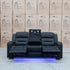 The Toronto Three Seat Dual-Electric Recliner Lounge - Jet