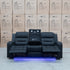 The Toronto Three Seat Dual-Electric Recliner Lounge - Jet