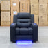 The Toronto Dual-Electric Recliner - Jet