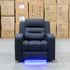 The Toronto Dual-Electric Recliner - Jet