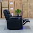 The Toronto Dual-Electric Recliner - Jet