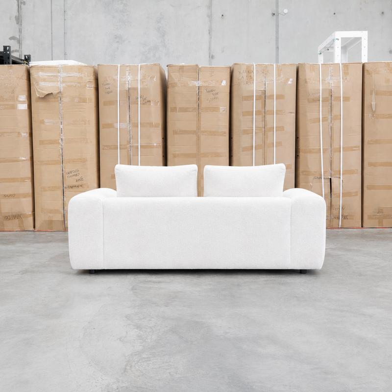The Tribeca Three Seat Fabric Sofa - Oat