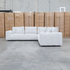 The Tribeca Fabric Corner Lounge - Oat