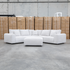 The Tribeca Fabric Corner Lounge - Oat