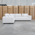 The Tribeca Fabric Corner Lounge - Oat