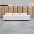 The Tribeca Fabric Corner Lounge - Oat