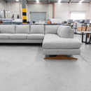 The La-Z-Boy Nash 3 Seater RHF Chaise Lounge - Raffles Pebble - Floor Stock available to purchase from Warehouse Furniture Clearance at our next sale event.