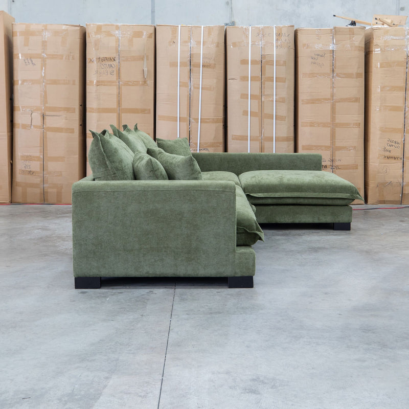 The Haven Deep Seat RHF Chaise Lounge - Fern