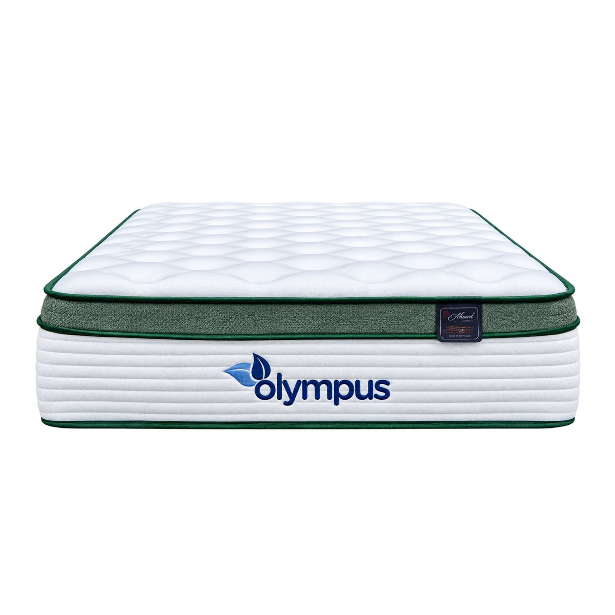 The Olympus Zoned Pocket Coil Mattress Green - King Single available to purchase from Warehouse Furniture Clearance at our next sale event.