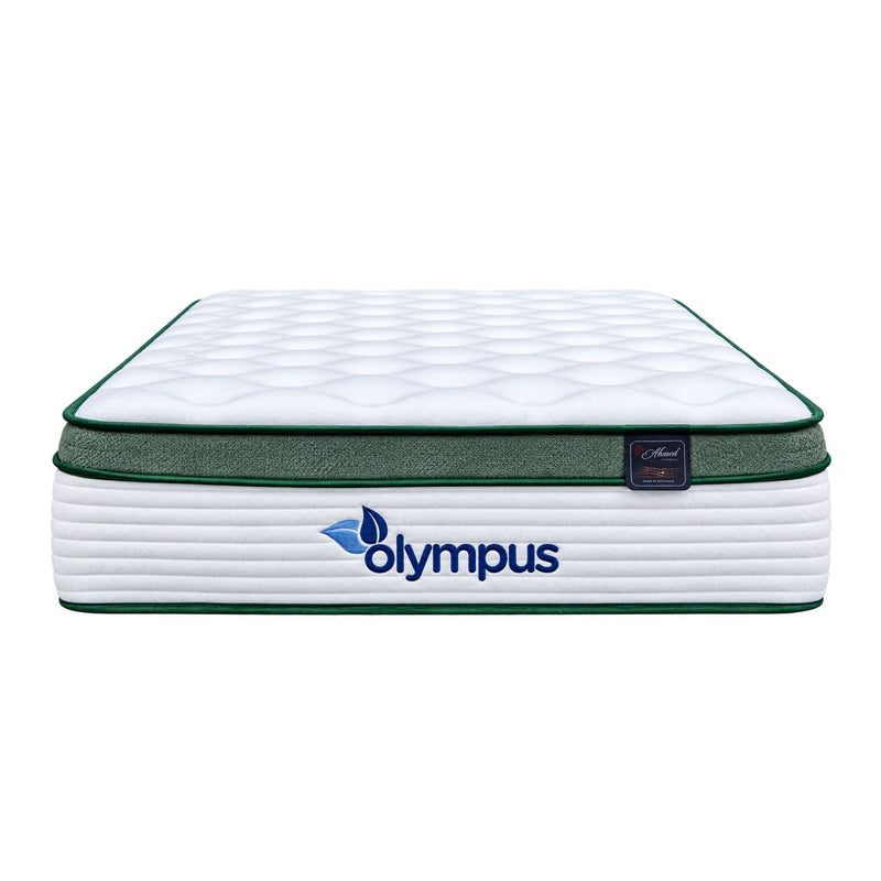The Olympus Zoned Pocket Coil Mattress Green - King Single
