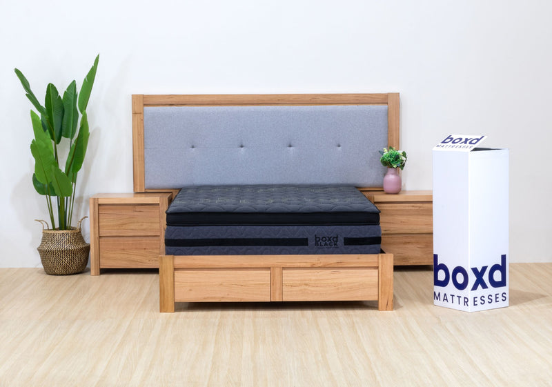 The Boxd Pocket Coil Queen Mattress - Firm available to purchase from Warehouse Furniture Clearance at our next sale event.