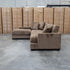 Fate Deep Seat Feather & Foam LHF Chaise Lounge - Truffle