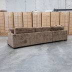 The Fate Deep Seat Feather & Foam LHF Chaise Lounge - Truffle available to purchase from Warehouse Furniture Clearance at our next sale event.