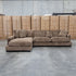 Fate Deep Seat Feather & Foam LHF Chaise Lounge - Truffle