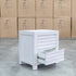 The Valentino Two Drawer Mountain Ash Bedside