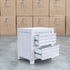 The Valentino Two Drawer Mountain Ash Bedside
