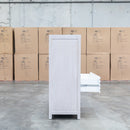 Valentino Mountain Ash Five Drawer Tallboy - Warehouse Furniture Clearance