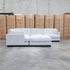 Veloura Deep Seat Feather & Foam Corner Suite with Ottoman - Oat