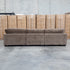 Veloura Feather & Foam Corner Suite with Ottoman - Leeds Chocolate