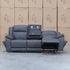 The Venus Three Seat Triple-Motor Electric Recliner Lounge - Charcoal