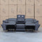 The Venus Three Seat Triple-Motor Electric Recliner Lounge - Charcoal available to purchase from Warehouse Furniture Clearance at our next sale event.