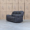 The Venus Three Seat Triple-Motor Electric Recliner Lounge - Charcoal available to purchase from Warehouse Furniture Clearance at our next sale event.