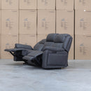 The Venus Three Seat Triple-Motor Electric Recliner Lounge - Charcoal available to purchase from Warehouse Furniture Clearance at our next sale event.