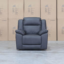 The Venus Triple-Motor Recliner - Charcoal available to purchase from Warehouse Furniture Clearance at our next sale event.