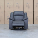 The Venus Triple-Motor Recliner - Charcoal available to purchase from Warehouse Furniture Clearance at our next sale event.