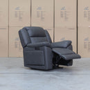 The Venus Triple-Motor Recliner - Charcoal available to purchase from Warehouse Furniture Clearance at our next sale event.