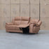 The Venus Three Seat Triple-Motor Electric Recliner Lounge - Tan
