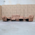 The Venus Three Seat Triple-Motor Electric Recliner Lounge - Tan