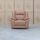The Venus Triple-Motor Recliner - Tan available to purchase from Warehouse Furniture Clearance at our next sale event.