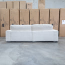 Vermont Oversized Plush Double Chaise Lounge - Beige - Warehouse Furniture Clearance