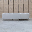 The West Curved LHF Chaise Lounge - Cloud available to purchase from Warehouse Furniture Clearance at our next sale event.