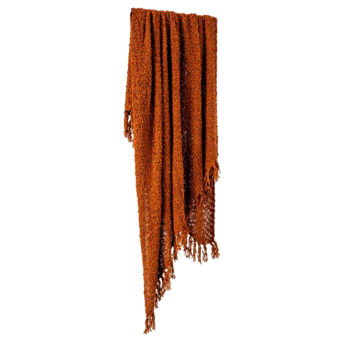The Woven Throw Rug 130x170cm - Orange - RC89 - Available In-Store Only available to purchase from Warehouse Furniture Clearance at our next sale event.