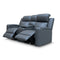 The Xanadu Two Seater Dual Motor Electric Recliner Theatre - Storm Leather - Available After 6th November available to purchase from Warehouse Furniture Clearance at our next sale event.