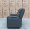 The Xanadu Two Seater Dual Motor Electric Recliner Theatre - Storm Leather available to purchase from Warehouse Furniture Clearance at our next sale event.