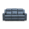 The Xanadu Three Seater Dual Motor Electric Recliner Lounge - Storm Leather available to purchase from Warehouse Furniture Clearance at our next sale event.