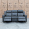 The Xanadu Three Seater Dual Motor Electric Recliner Lounge - Storm Leather available to purchase from Warehouse Furniture Clearance at our next sale event.
