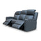 The Xanadu Three Seater Dual Motor Electric Recliner Lounge - Storm Leather available to purchase from Warehouse Furniture Clearance at our next sale event.