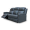 The Xanadu Three Seater Dual Motor Electric Recliner Lounge - Storm Leather available to purchase from Warehouse Furniture Clearance at our next sale event.