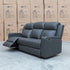 The Xanadu Three Seater Dual Motor Electric Recliner Lounge - Storm Leather