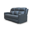 The Xanadu Three Seater Dual Motor Electric Recliner Lounge - Storm Leather available to purchase from Warehouse Furniture Clearance at our next sale event.