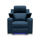 The Xanadu Single Dual Motor Dual Motor Electric Recliner - Black Rhino Suede available to purchase from Warehouse Furniture Clearance at our next sale event.