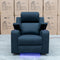 The Xanadu Single Dual Motor Dual Motor Electric Recliner - Black Rhino Suede - Available After 15th November available to purchase from Warehouse Furniture Clearance at our next sale event.