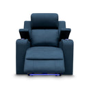 The Xanadu Single Dual Motor Dual Motor Electric Recliner - Black Rhino Suede available to purchase from Warehouse Furniture Clearance at our next sale event.