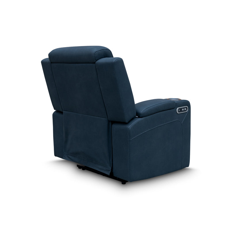The Xanadu Single Dual Motor Dual Motor Electric Recliner - Black Rhino Suede available to purchase from Warehouse Furniture Clearance at our next sale event.
